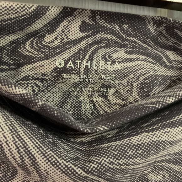 Athleta XXS transcend 7/8 tight leggings - Picture 3 of 5